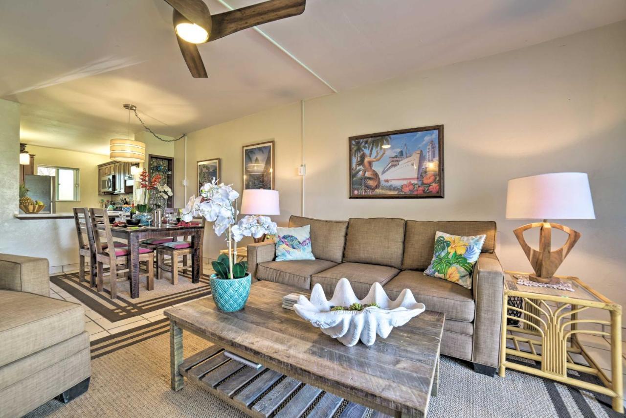 Ocean-View Kihei Condo With Lanai Steps To Beach! Exterior foto