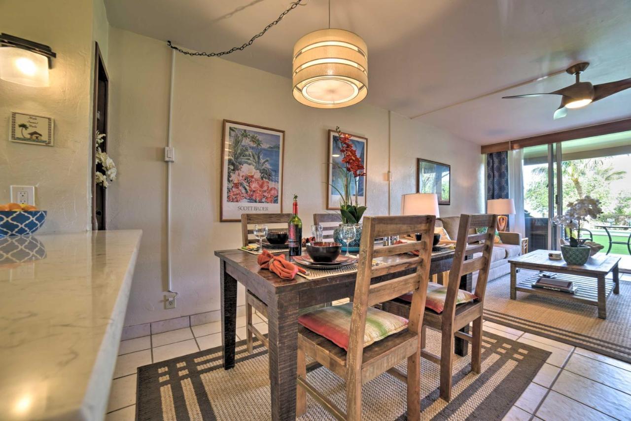 Ocean-View Kihei Condo With Lanai Steps To Beach! Exterior foto