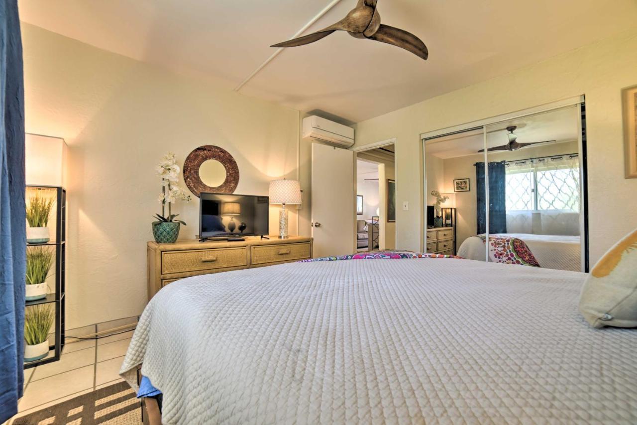 Ocean-View Kihei Condo With Lanai Steps To Beach! Exterior foto