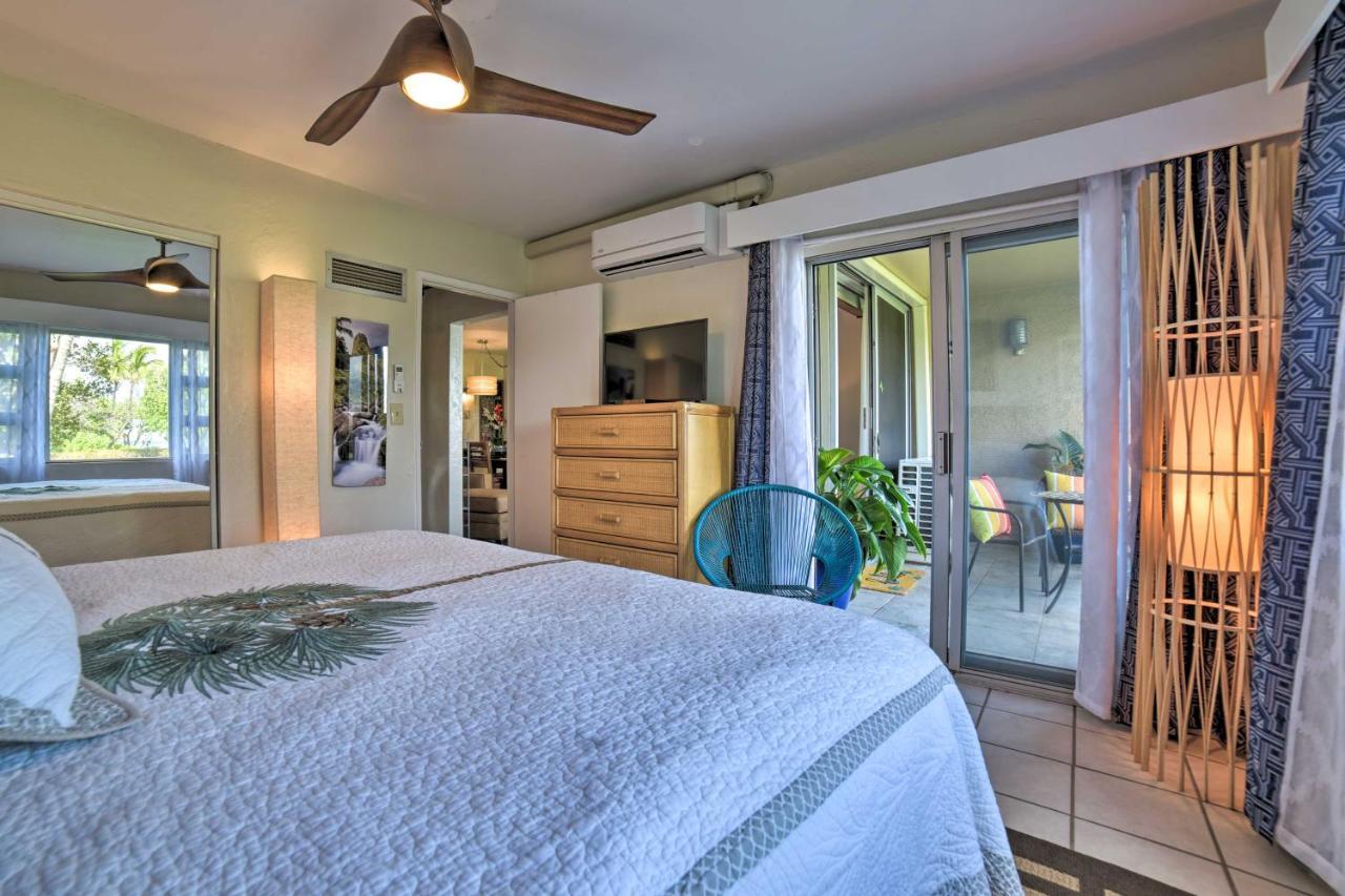 Ocean-View Kihei Condo With Lanai Steps To Beach! Exterior foto