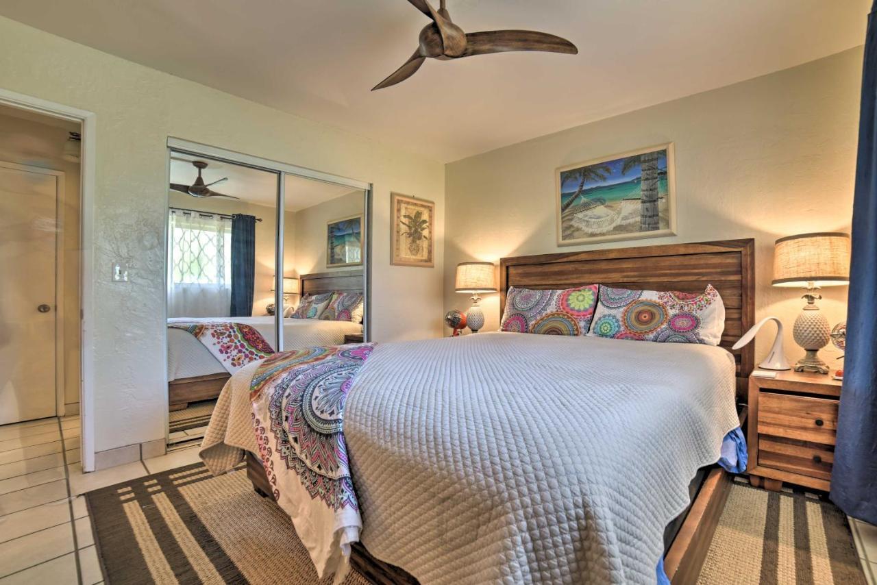 Ocean-View Kihei Condo With Lanai Steps To Beach! Exterior foto